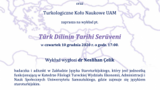 Adiunkt naszej Katedry dr Neslihan Çelik będzie gościem na Uniwersytecie im. Adama Mickiewicza